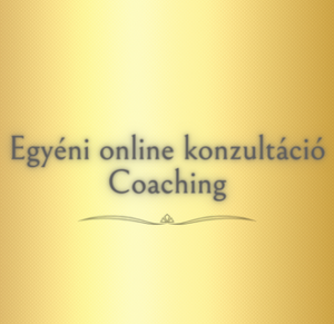 Online egyéni konzultáció - coaching - 30 perc